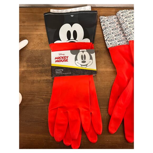 Disney Mickey & Minnie Mouse Cleaning Gloves Lot of 3 - Picture 2 of 7